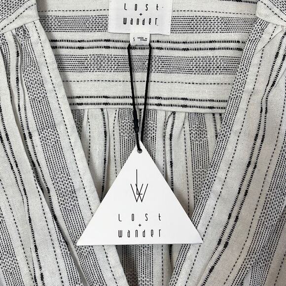 Lost + Wander Gypsy Button Front Midi Dress Small NWT - Picture 6 of 11